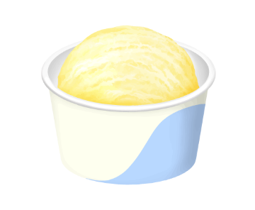 アイスのイラスト